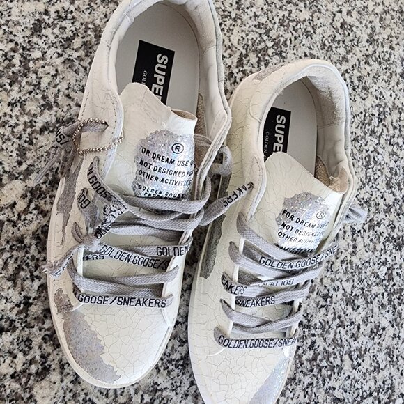 NIB Golden Goose Super-Star Classic Sneakers Size 38 - Picture 12 of 13